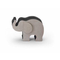 Stifteköcher Elefant mittelGraf von Faber-Cstell Nubuk grau
