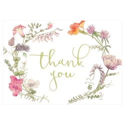 Kartenblister Thank youCaspariFrench Floral