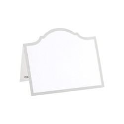 TischkartenCaspariArch Die-Cut Place Cards in Silver Foil
