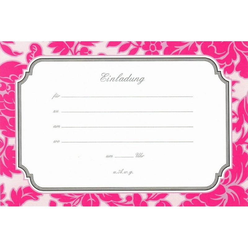 EinladungskartenboxAnna GriffinGrace Pink Floral