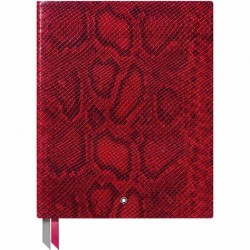 NotebookMontblanc149 Phyton Print Cayanne red