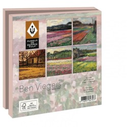 Kartenmappe QuadratischKunstkarten Ben Viegers / Tulpen