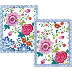 KartenboxCaspariNote-Floral Porcelain