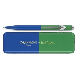 Kugelschreiber 849Caran d'AchePAUL SMITH Cobalt Blue  Emerald Green - limitierte Edition