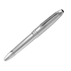 TintenrollerMontblancSolitaire Geometry LeGrand Platinum