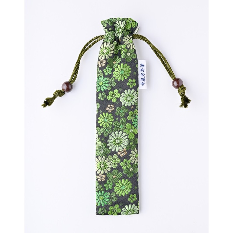 Pen Pouch / Etui für 1 SchreibgerätNakayaKyoto green