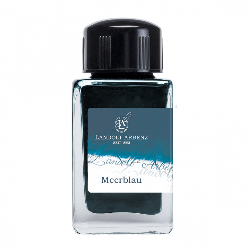Tintenglas 
Landolt-Arbenz
Meer-Blau (Mediterranean blue)_3230
