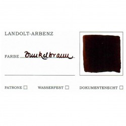 Tintenglas Landolt-ArbenzDunkelbraun chocolate Brown
