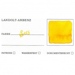 Tintenglas Landolt-Arbenz Gelb Yellow