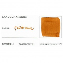 Tintenglas Landolt-ArbenzHellbraun Sepia