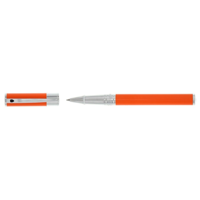 TintenrollerS.T. DupontD-Initial Dou orange/chrom