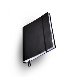 Notizbuch 
Whitebook 
Large Slim Schwarz_4945