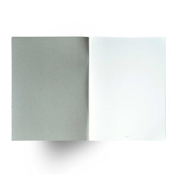 Notizbuch Whitebook Medium-Large Softleder Indigo Berenia