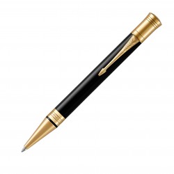 KugelschreiberParker Duofold Classic schwarz-vergoldet
