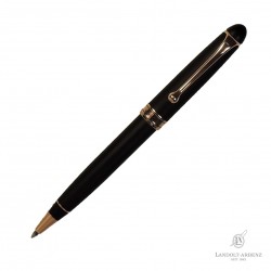 KugelschreiberAurora 88 Edelharz schwarz-matt / rosgold