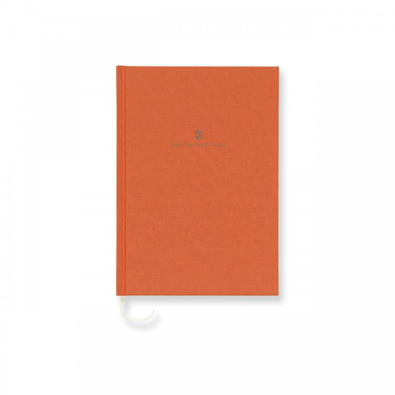 Buch A5Graf von Faber-CastellLeineneinband Orange