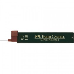 Bleistiftminen 05Faber-CastellSuper-Polymer-Feinminen HB