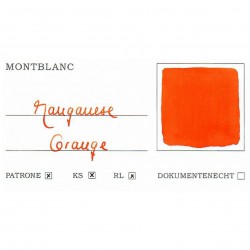 TintenglasMontblancManganese Orange