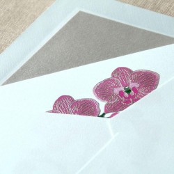 KartenboxCraneViolet Orchid